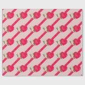 Valentijnsdag verwerkt papier voor onmiddellijke v (Vlak)