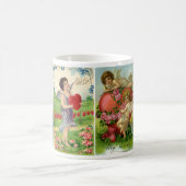 Valentijnsdag, Victoriaans Angels Hearts Koffiemok (Center)