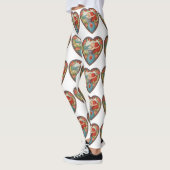  Valentijnsdag, Victoriaans Cherub harten Leggings (Links)
