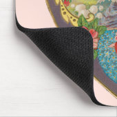  Valentijnsdag, Victoriaans Cherub harten Muismat (Hoek)