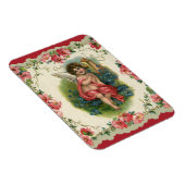  Valentijnsdag Victoriaans Cherub op telefoon Magneet (Rechterzijde)