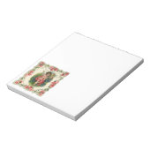  Valentijnsdag Victoriaans Cherub op telefoon Notitieblok (Linkerzijde)