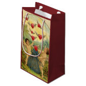  Valentijnsdag, Victoriaans Cherubs Harten Klein Cadeauzakje (Achterkant Gekanteld)