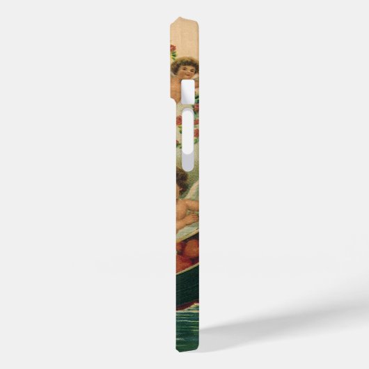 Valentijnsdag, Victoriaans Cherubs in Boot Case-Mate iPhone Case (Achterkant / Links)