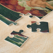 Valentijnsdag, Victoriaans Cherubs in Boot Legpuzzel (Zijkant)