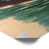 Valentijnsdag, Victoriaans Cherubs in Boot Poster (Hoek)