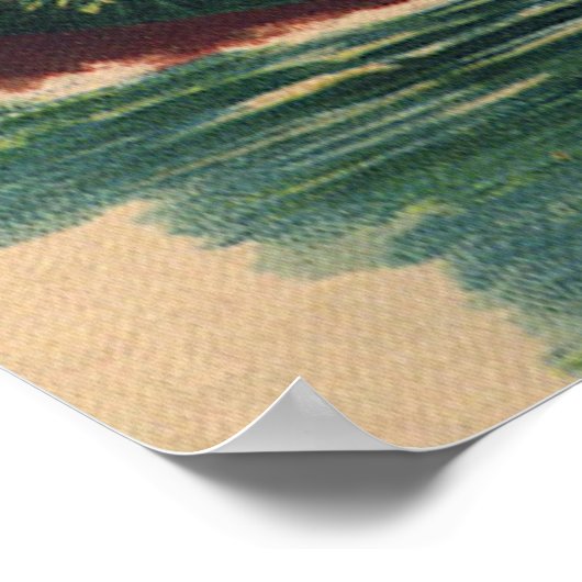  Valentijnsdag, Victoriaans Cherubs in Boot Poster (Hoek)