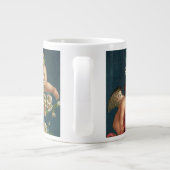  Valentijnsdag Victoriaans Cherubs in de hemel Grote Koffiekop (Achterkant)