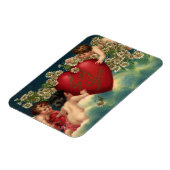 Valentijnsdag Victoriaans Cherubs in de hemel Magneet (Linkerzijde)