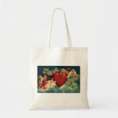 Valentijnsdag Victoriaans Cherubs in de hemel Tote Bag (Voorkant)
