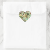  Valentijnsdag Victoriaans Cupids Hartboom Hart Sticker (Tas)