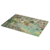  Valentijnsdag Victoriaans Cupids Hartboom Snijplank (Hoek)