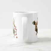 Valentijnsdag, Victoriaans dame op een schommel Grote Koffiekop (Achterkant)