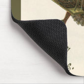  Valentijnsdag, Victoriaans dame op een schommel Muismat (Hoek)