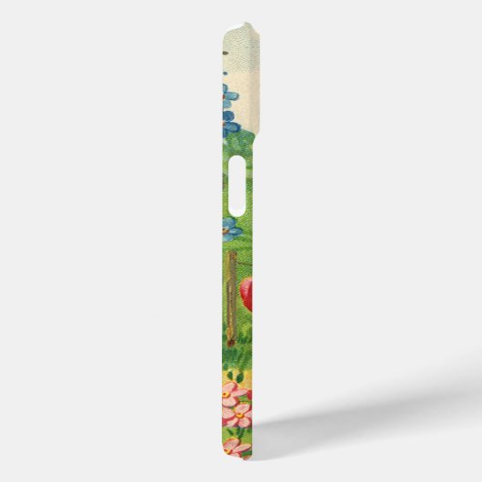 Valentijnsdag, Victoriaans Engel met Hart Case-Mate iPhone Case (Achterkant / Rechts)