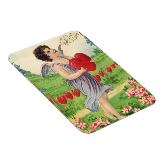  Valentijnsdag, Victoriaans Engel met Hart Magneet (Rechterzijde)