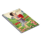 Valentijnsdag, Victoriaans Engel met Hart Notitieboek (Rechterzijde)