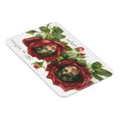 Valentijnsdag, Victoriaans gezichten in Rozen Magneet (Rechterzijde)