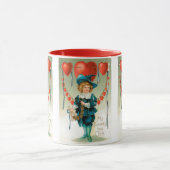  Valentijnsdag, Victoriaans Jongen met Harten Mok (Midden)