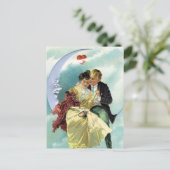  Valentijnsdag Victoriaans liefde en Romance Feestdagenkaart (Staand voorkant)