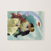  Valentijnsdag Victoriaans liefde en Romance Legpuzzel (Horizontaal)