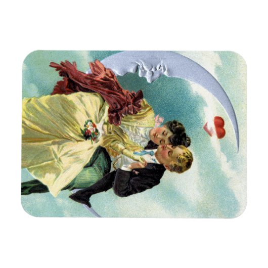 Valentijnsdag Victoriaans liefde en Romance Magneet (Horizontaal)