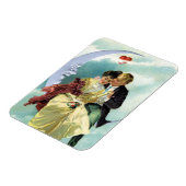  Valentijnsdag Victoriaans liefde en Romance Magneet (Linkerzijde)