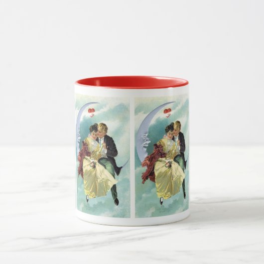  Valentijnsdag Victoriaans liefde en Romance Mok (Midden)