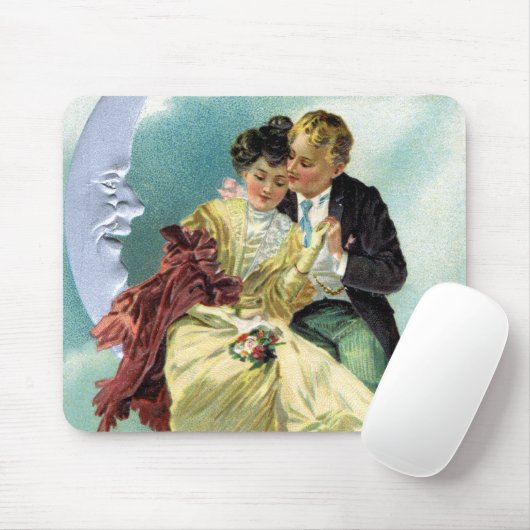  Valentijnsdag Victoriaans liefde en Romance Muismat (Met muis)