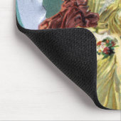 Valentijnsdag Victoriaans liefde en Romance Muismat (Hoek)