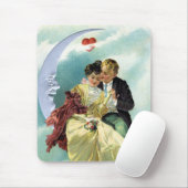 Valentijnsdag Victoriaans liefde en Romance Muismat (Met muis)