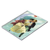  Valentijnsdag Victoriaans liefde en Romance Notitieboek (Linkerzijde)