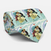  Valentijnsdag Victoriaans liefde en Romance Stropdas (Opgerold)