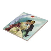  Valentijnsdag Victoriaans liefde en Romance Tegeltje (Zijkant)