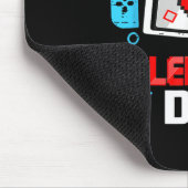 Valentijnsdag Video Game Controller Hart Boy Tod Muismat (Hoek)