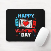 Valentijnsdag Video Game Controller Hart Boy Tod Muismat (Met muis)