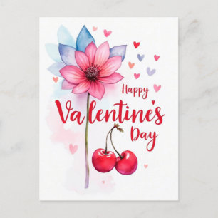 Valentijnsdag viering van de liefde briefkaart