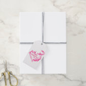 Valentijnsdag viering van de liefde cadeaulabel (Met Touw)