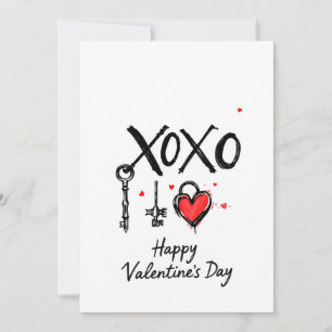 Valentijnsdag viering van de liefde kaart