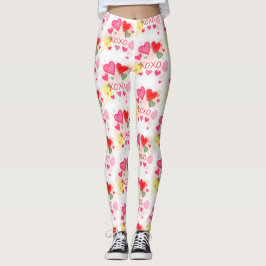 Valentijnsdag viering van de liefde leggings