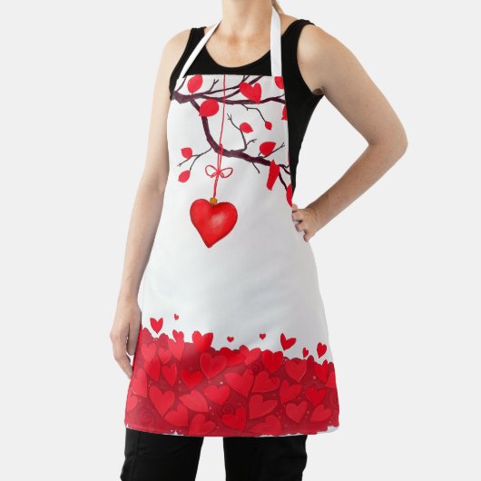 Valentijnsdag viering van de liefde schort (Insitu)