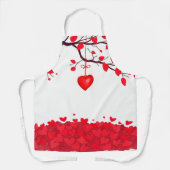Valentijnsdag viering van de liefde schort (Voorkant)