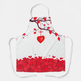 Valentijnsdag viering van de liefde schort