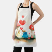 Valentijnsdag viering van de liefde schort (Insitu)