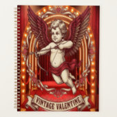 Valentijnsdag vintage  planner (Voorkant)