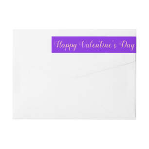 Valentijnsdag violet minimalistisch