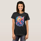 Valentijnsdag vis t-shirt (Voorkant volledig)