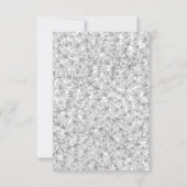 Valentijnsdag Vlakke Wenskaart Kaart (Achterkant)