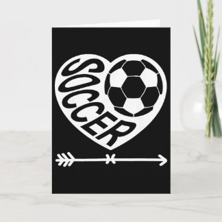 Valentijnsdag Voetbal Hart Drip Sport Liefde Valen Kaart
