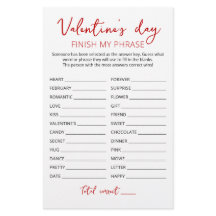 Valentijnsdag Voltooi mijn fragment Editable game